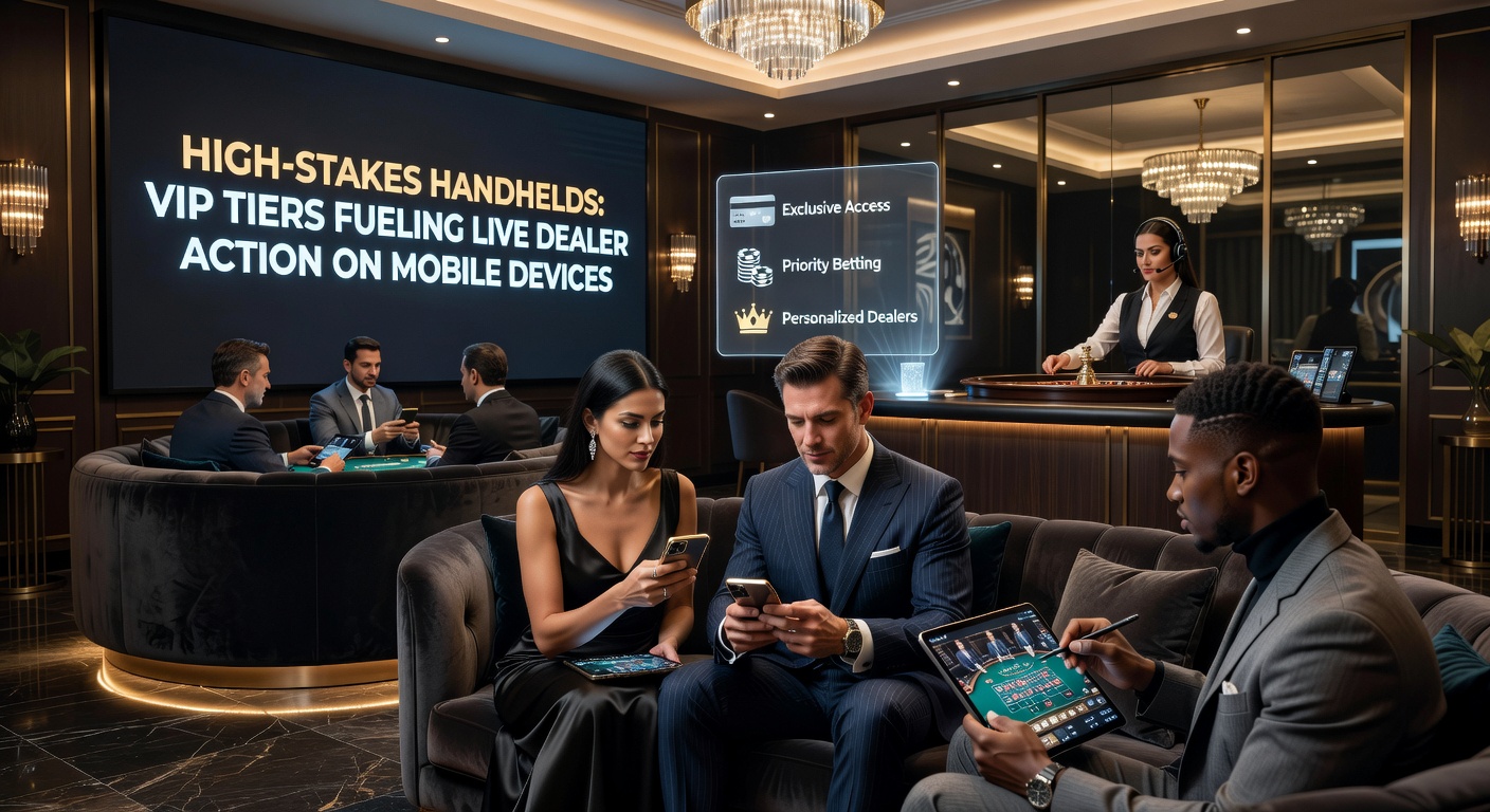 VIP player on tablet engaging in high-stakes live roulette with exclusive tier bonuses visible on screen