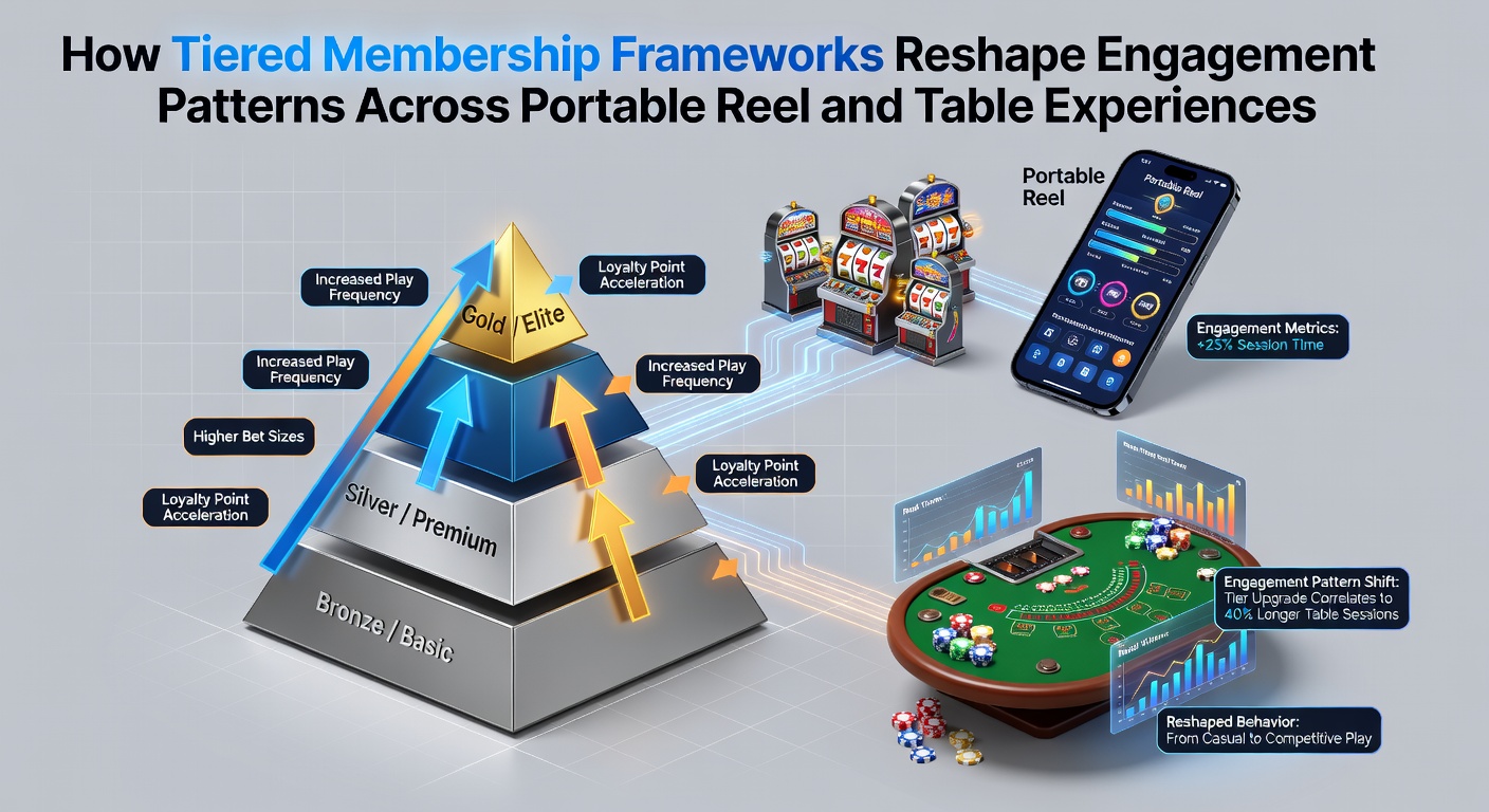 Live dealer table game interface on a tablet showing tier benefits overlay